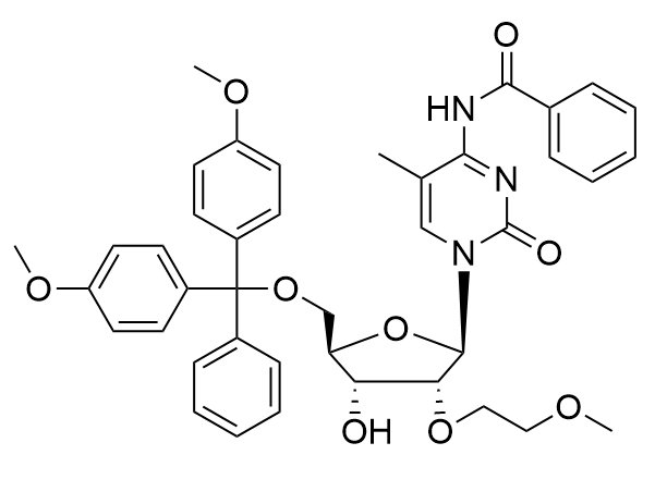 N-苯甲?；?2'-O-甲氧基乙基-5-O-二甲氧基三苯甲基-5-甲基胞苷